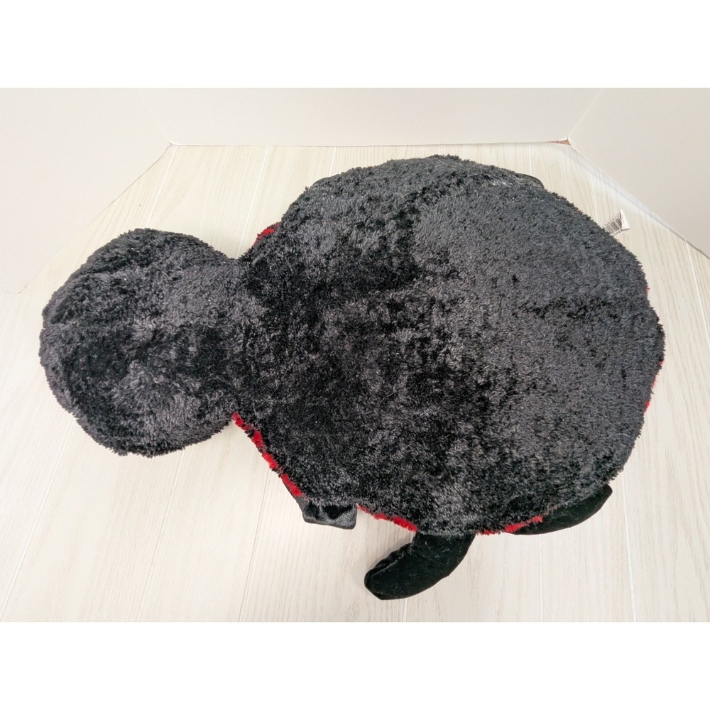 Dandee Large Ladybug Pillow Plush heart eyes cheeks round body - Picture 9 of 9